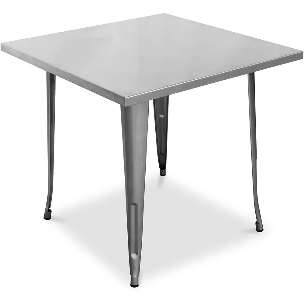 Mesa de Comedor Cuadrada - Diseño Industrial - Stylix image 8