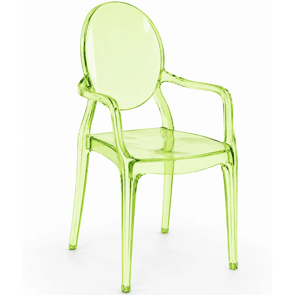 Silla de comedor Transparente - Diseño con Reposabrazos - Victoria Queen image 8