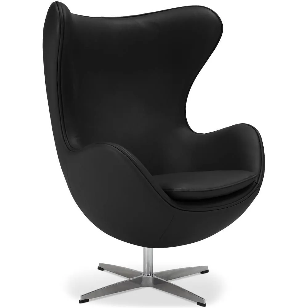 Sillón con Reposabrazos - Tapizado en Polipiel - Diseño Huevo - Brave  -  image 8