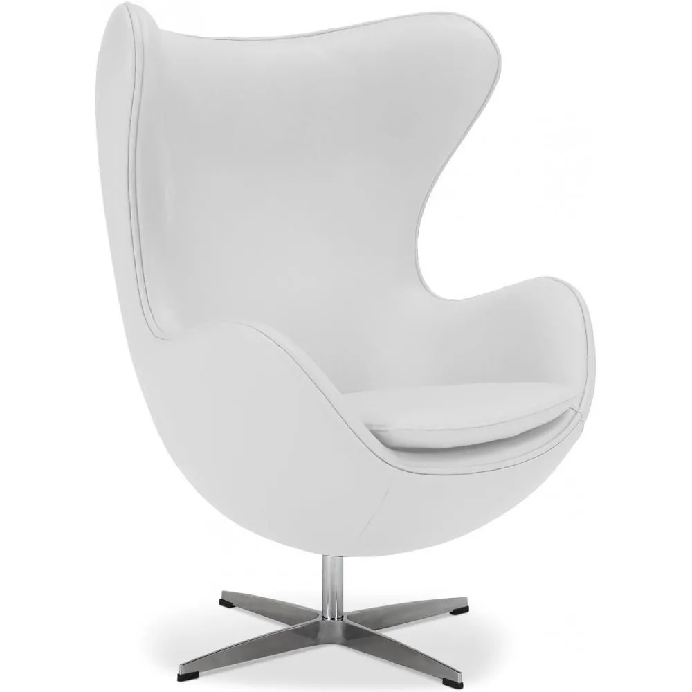 Sillón con Reposabrazos - Tapizado en Polipiel - Diseño Huevo - Brave  -  image 8