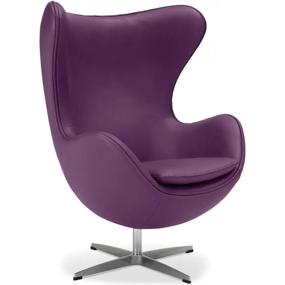 Sillón con Reposabrazos - Tapizado en Polipiel - Diseño Huevo - Brave  -  image 8