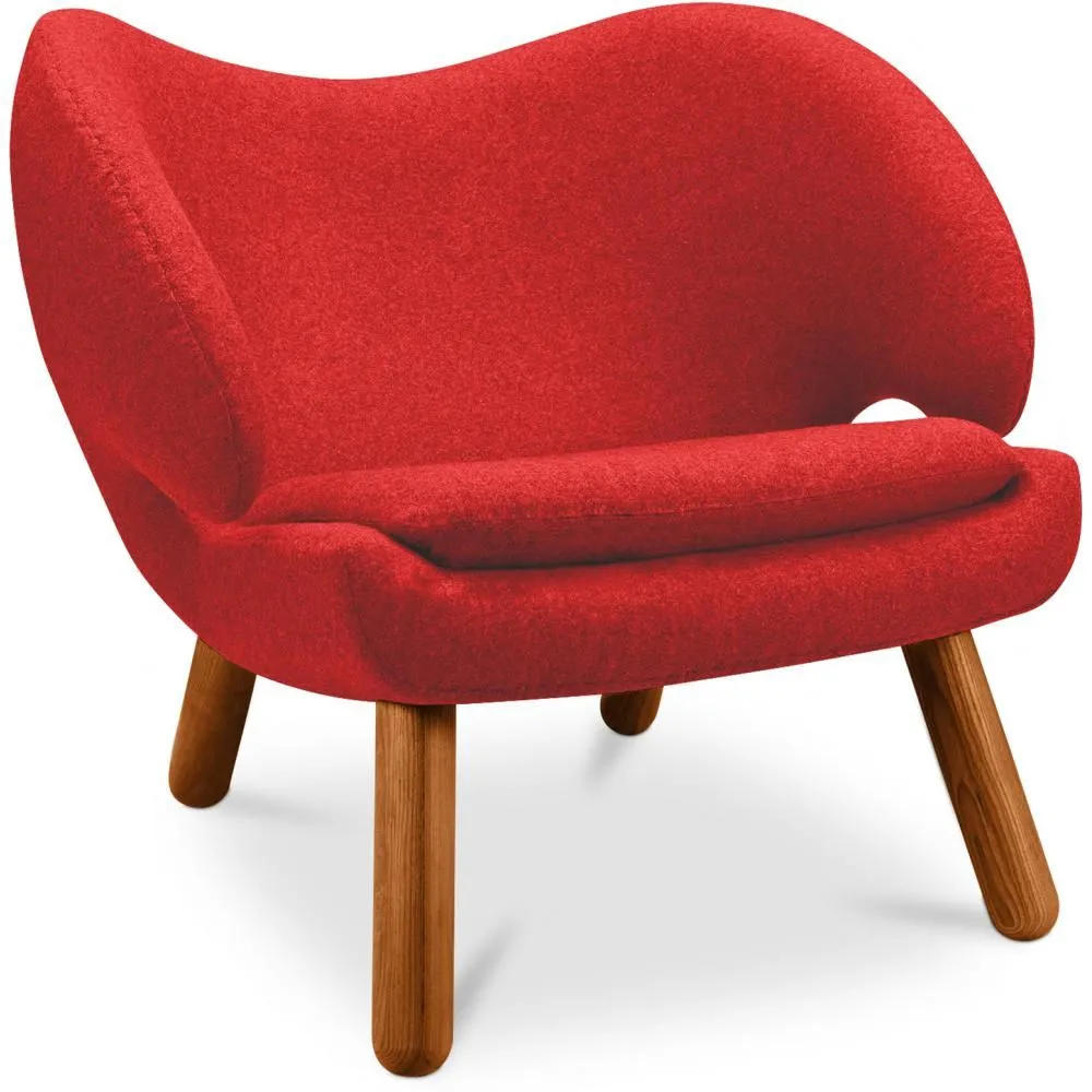 Sillón Tapizado en Tela - Diseño Escandinavo - Pelitano image 8