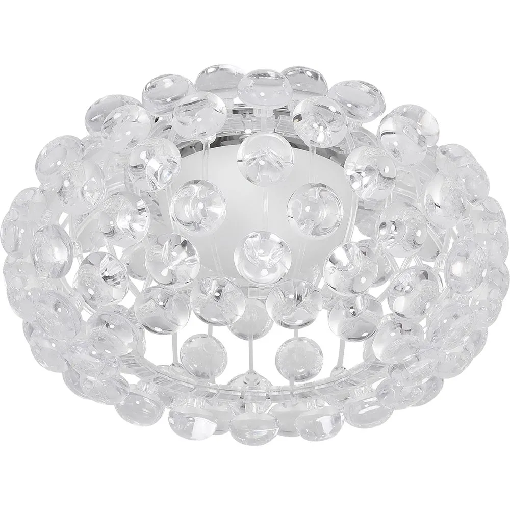 Lámpara de Techo - Plafón - Bolas de Cristal - 35 cm - Savoni image 8