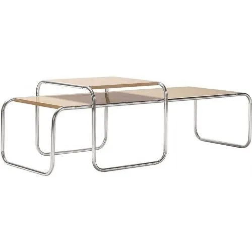 Pack de 2 Mesas de Centro -  Madera y Metal - Lacky  image 8