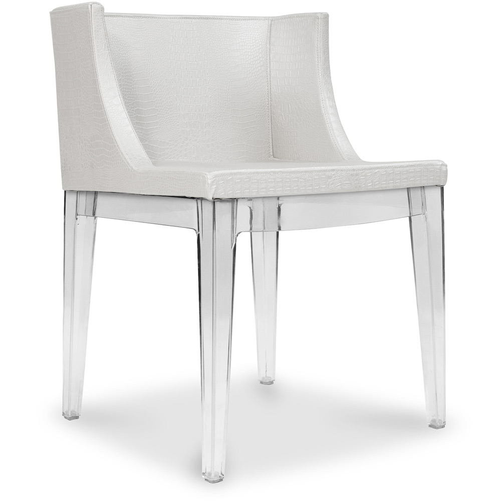 Silla de Comedor de Diseño - Patas transparentes - Mila image 8