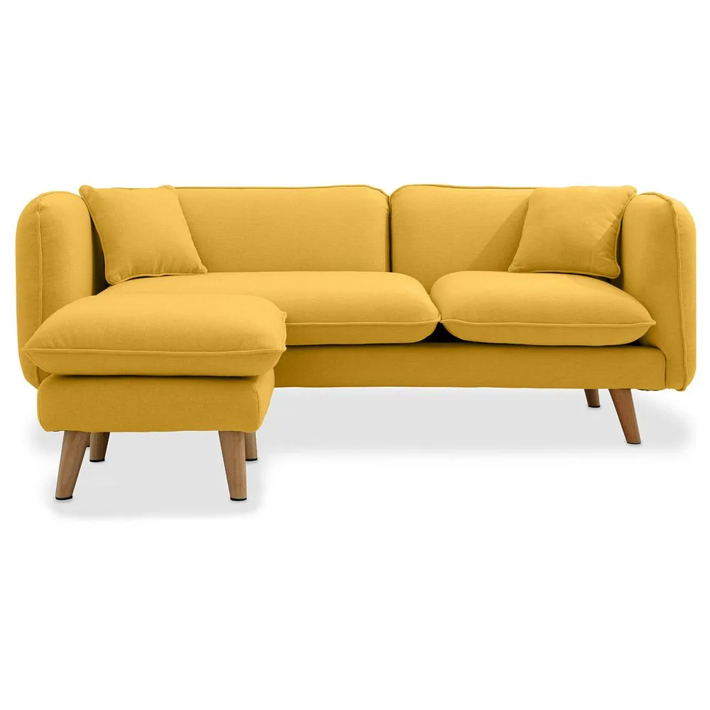 Chaise Lounge Tapizado en Lino - Estilo Escandinavo - Vriga image 8