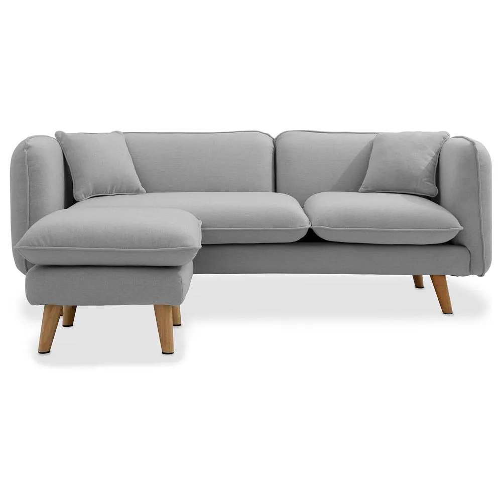 Chaise Lounge Tapizado en Lino - Estilo Escandinavo - Vriga image 8