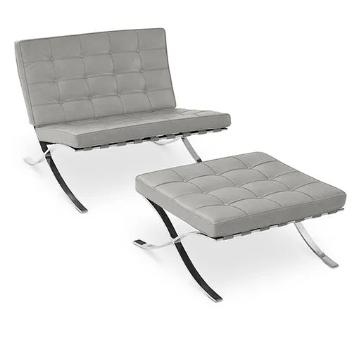 Sillón de Diseño con Reposapiés - Tapizado en Polipiel - Town image 8
