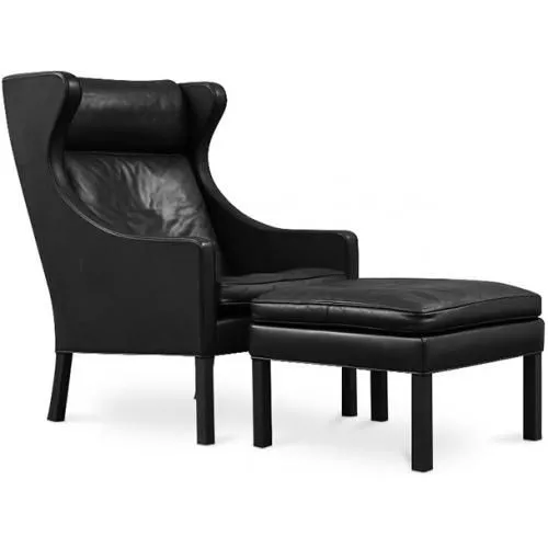 Sillón con Reposapiés - Tapizado en Polipiel - Micah image 8