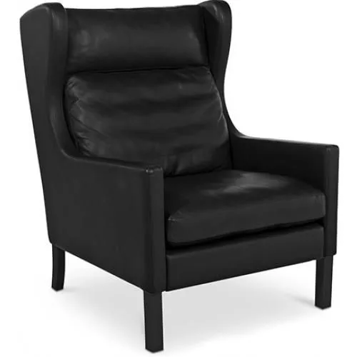 Sillón con Reposabrazos - Estilo Retro - Tapizado en Cuero - Michal  image 8