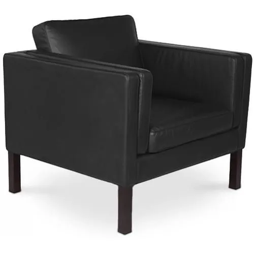 Sillón con Reposabrazo - Tapizado en Cuero - Betzalel  image 8