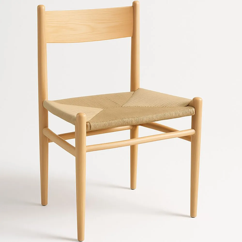 Silla de Comedor de Madera - Diseño Retro - Cawi image 8