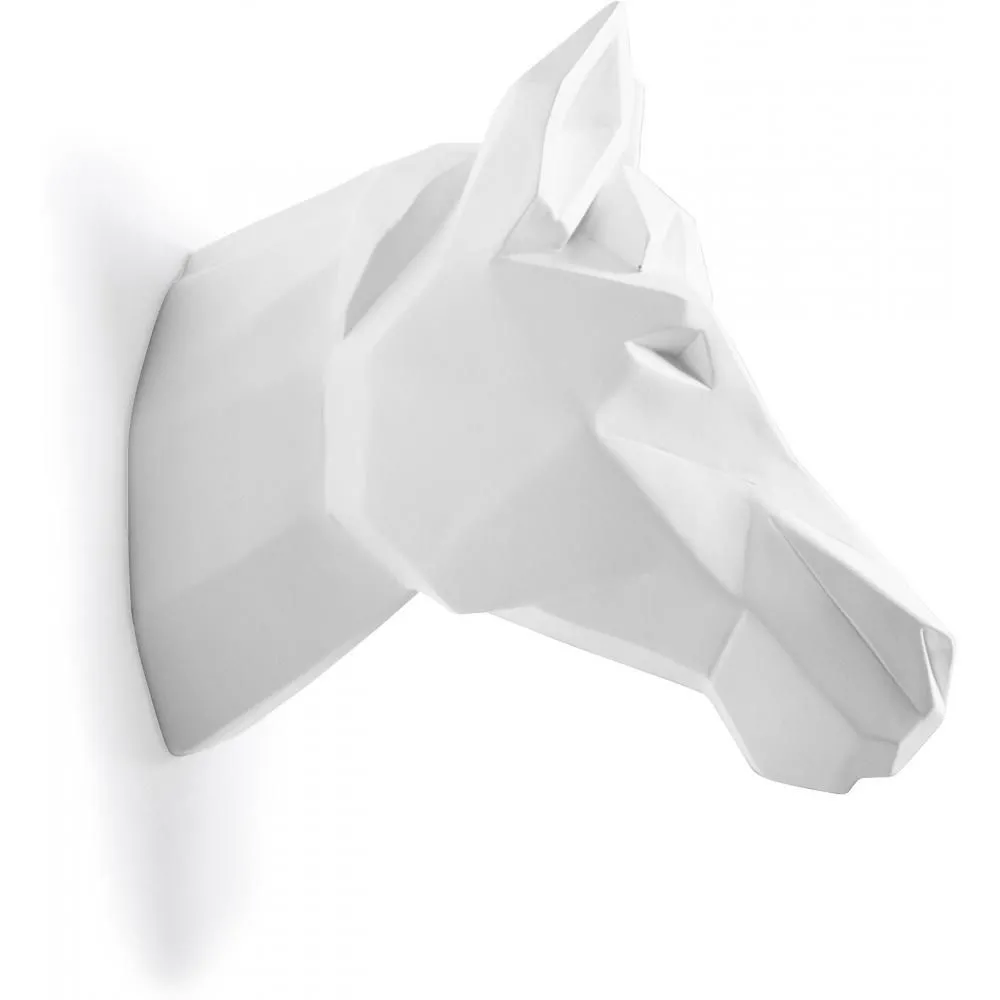 Cabeza de caballo origami Resina image 8