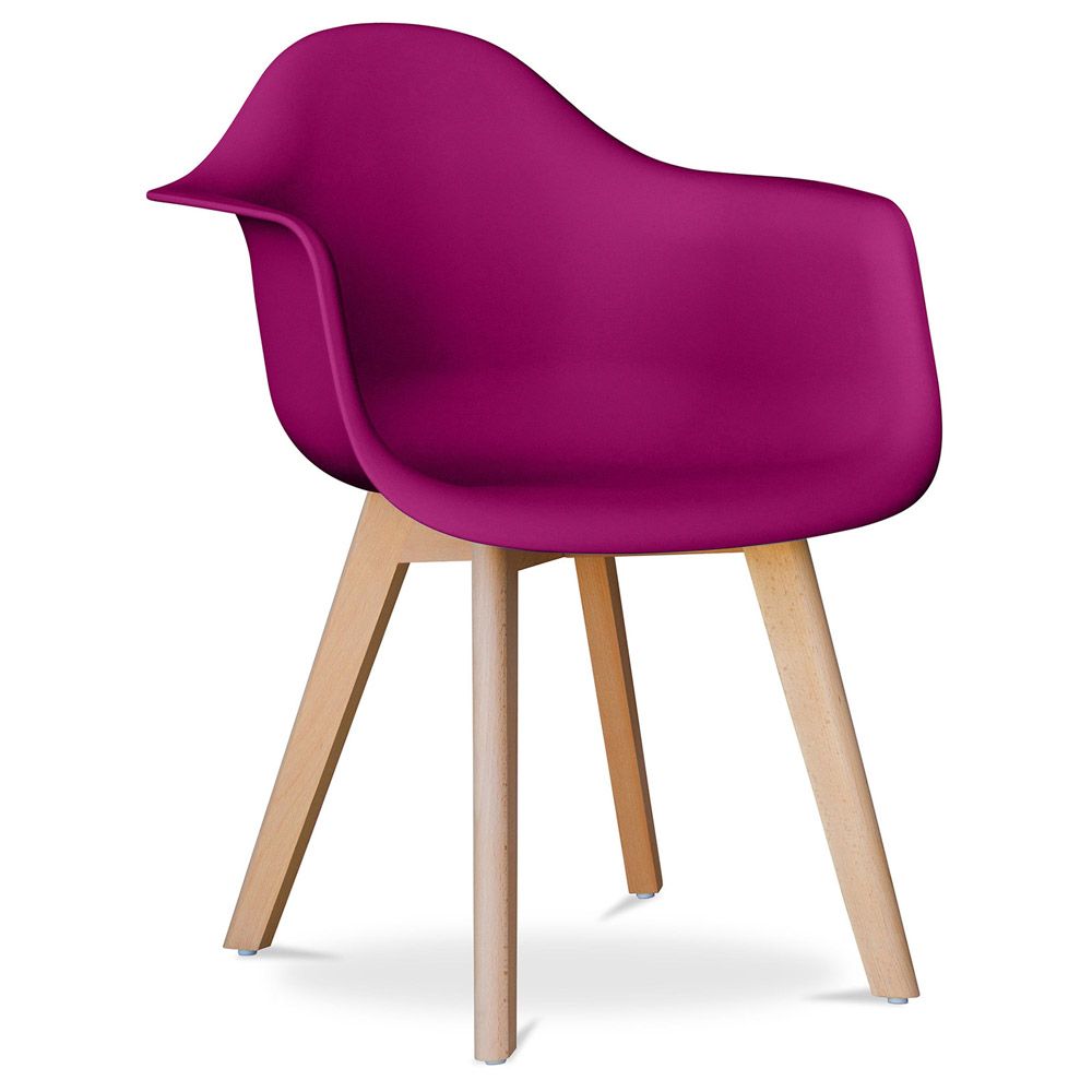 Silla de Comedor con Reposabrazos - Estilo Escandinavo - Dominic image 8