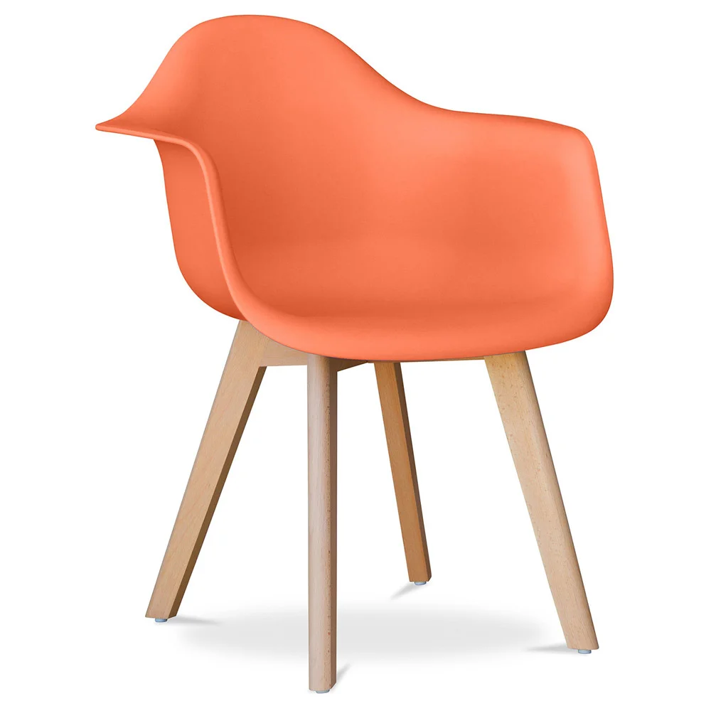 Silla de Comedor con Reposabrazos - Estilo Escandinavo - Dominic image 8
