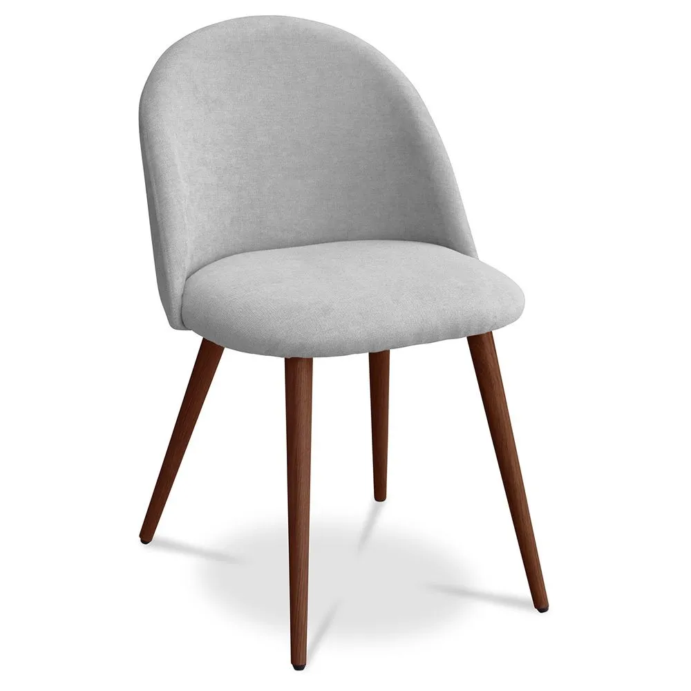Silla de Comedor - Tapizada en Tela - Estilo Escandinavo - Evelyne image 8