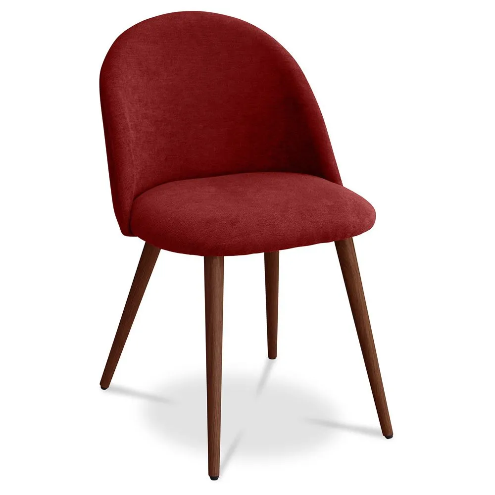 Silla de Comedor - Tapizada en Tela - Estilo Escandinavo - Evelyne image 8