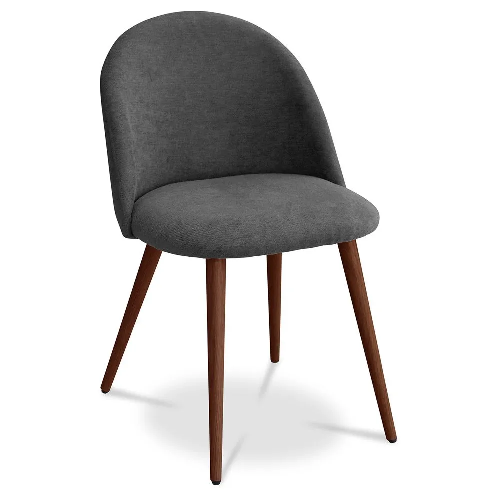 Silla de Comedor - Tapizada en Tela - Estilo Escandinavo - Evelyne image 8