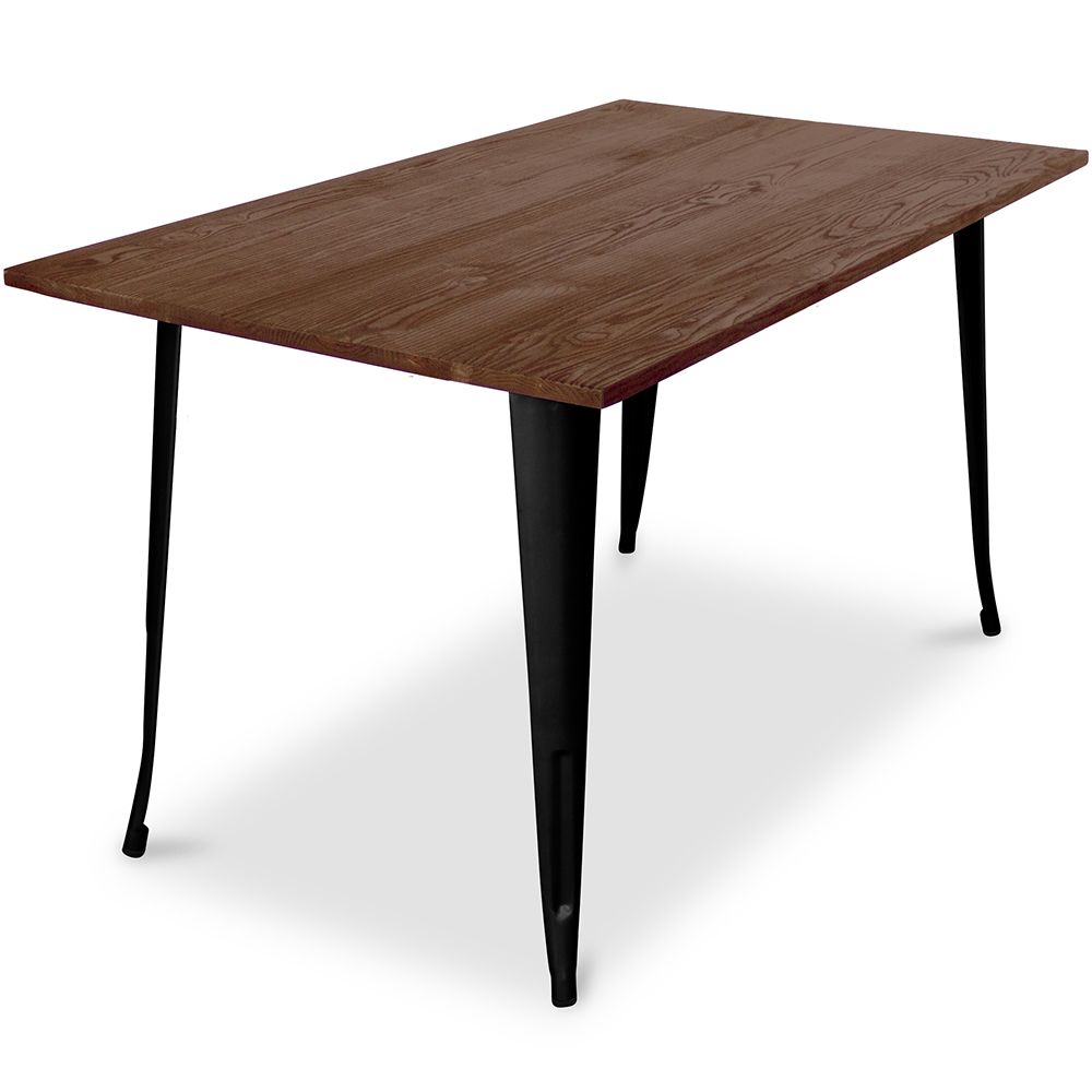 Mesa de Comedor Rectangular - Industrial - Madera - Tawny image 8