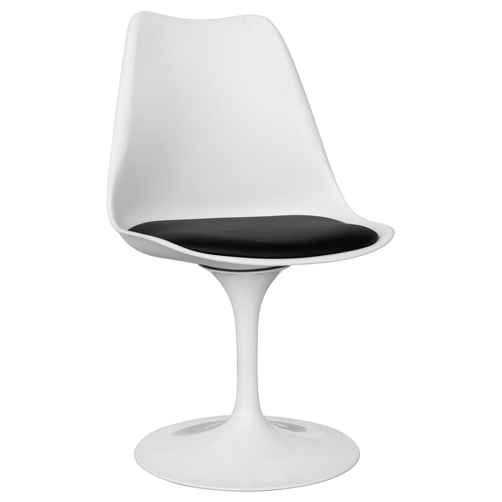 Silla de Comedor - Silla Giratoria Blanca - Tulip image 8