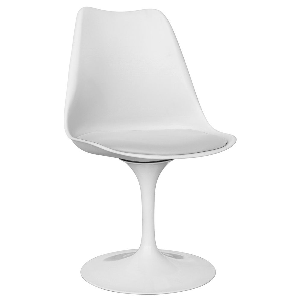 Silla de Comedor - Silla Giratoria Blanca - Tulip image 8