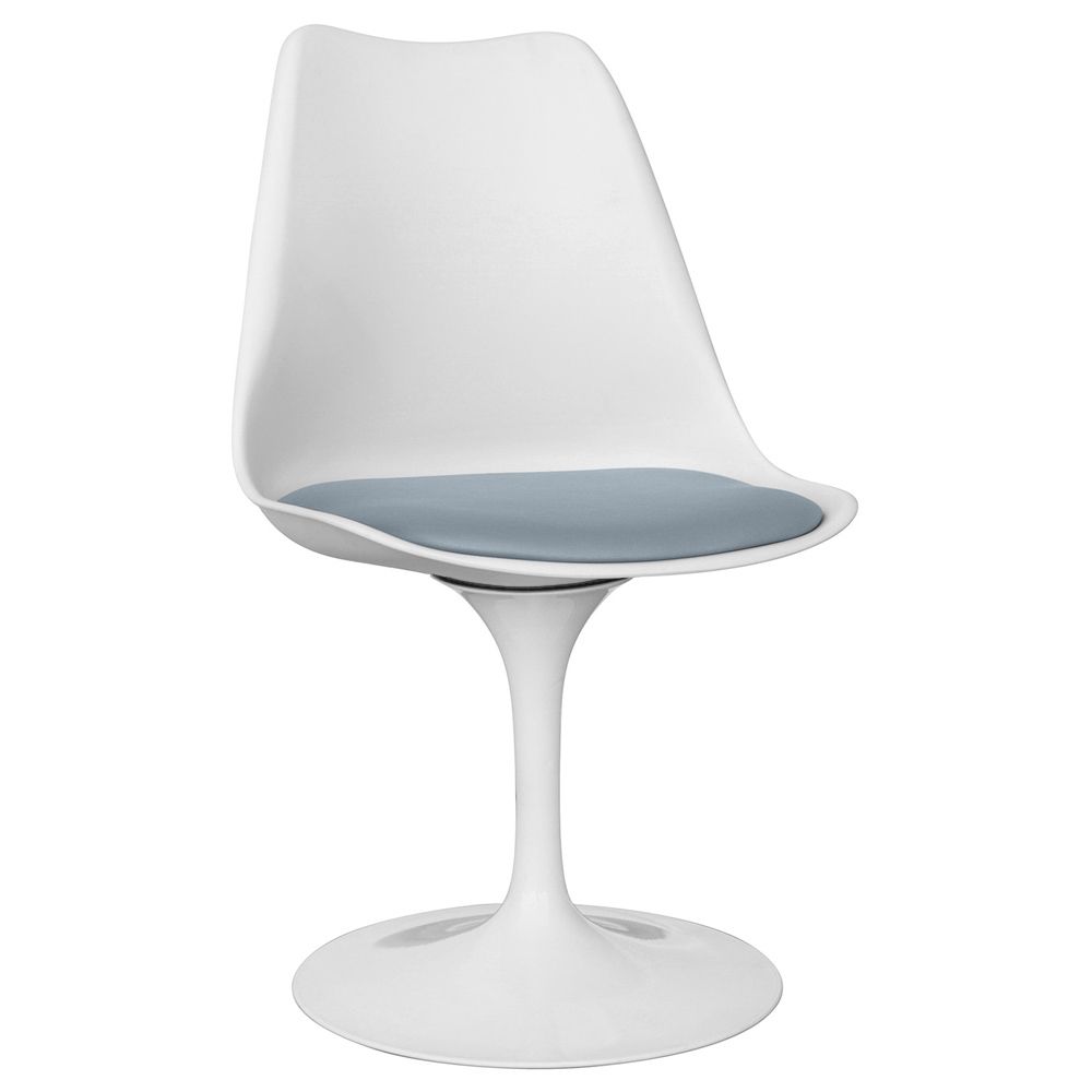 Silla de Comedor - Silla Giratoria Blanca - Tulip image 8