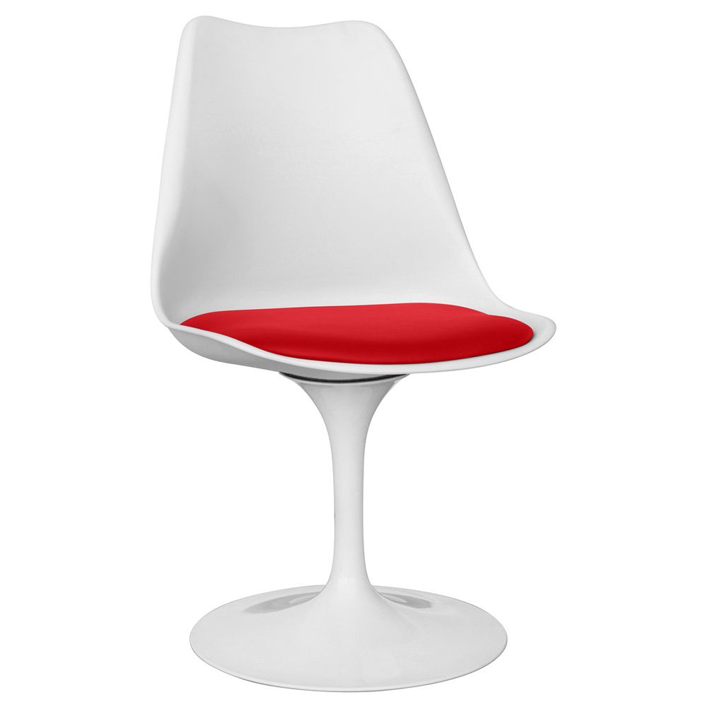 Silla de Comedor - Silla Giratoria Blanca - Tulip image 8