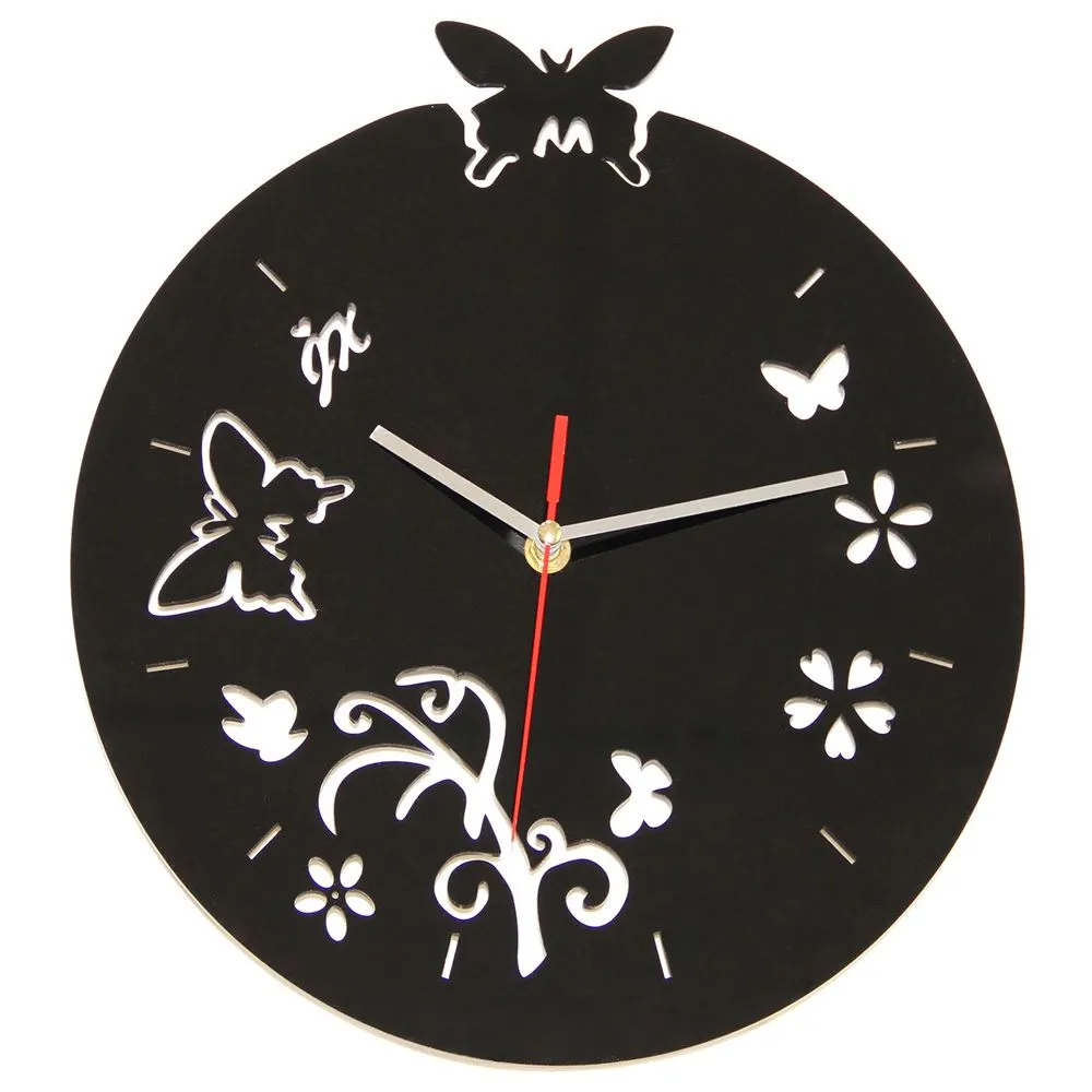 Reloj de Pared Mariposas y Flores image 8