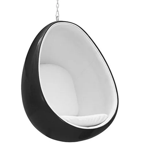 Sillón Colgante - Diseño Huevo - Tapizado en Tela - Eny image 8