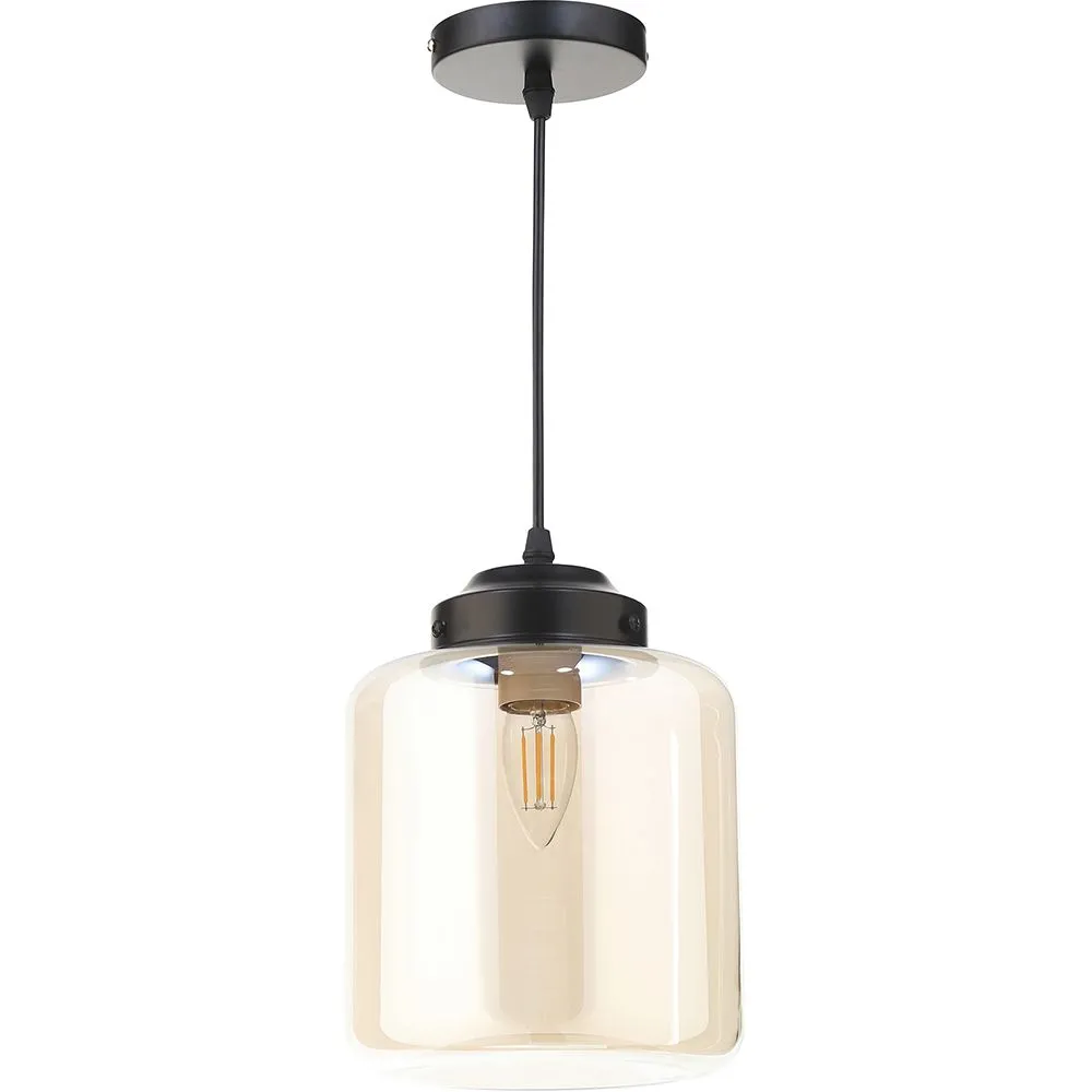 Lámpara de Techo de Cristal - Lámpara Colgante Diseño Vintage - Mikelo image 8