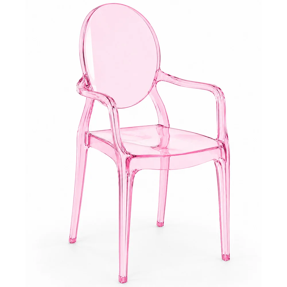 Silla de comedor Transparente - Diseño con Reposabrazos - Victoria Queen image 8