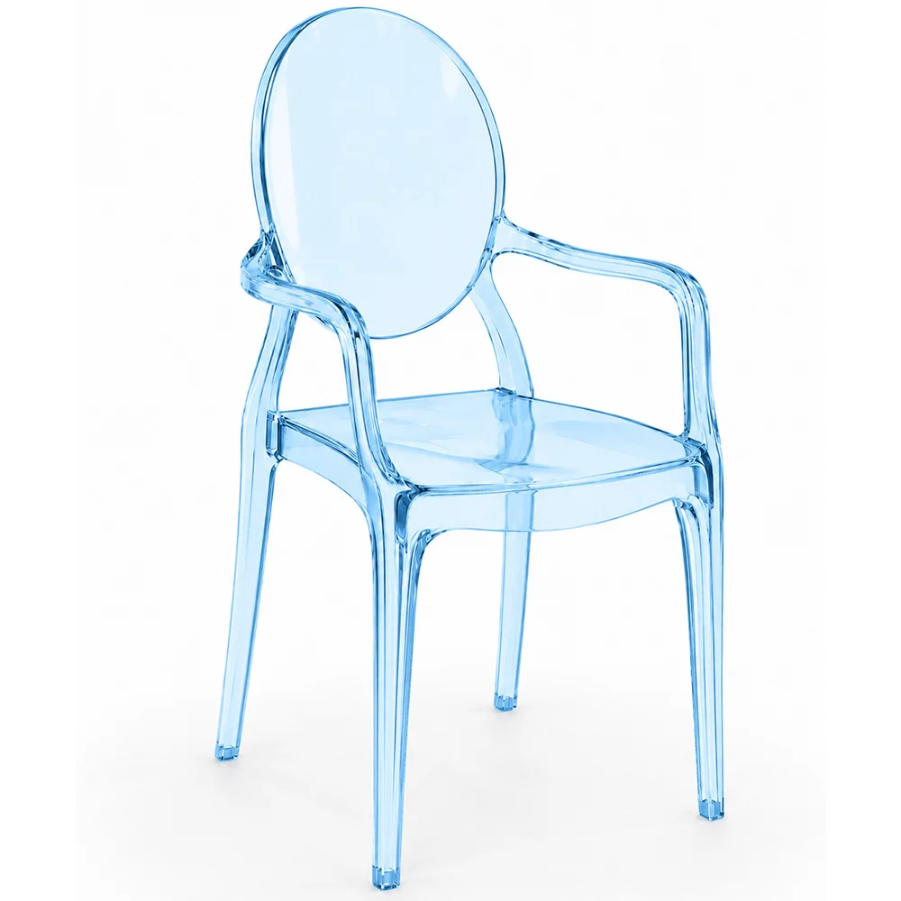 Silla de comedor Transparente - Diseño con Reposabrazos - Victoria Queen image 8