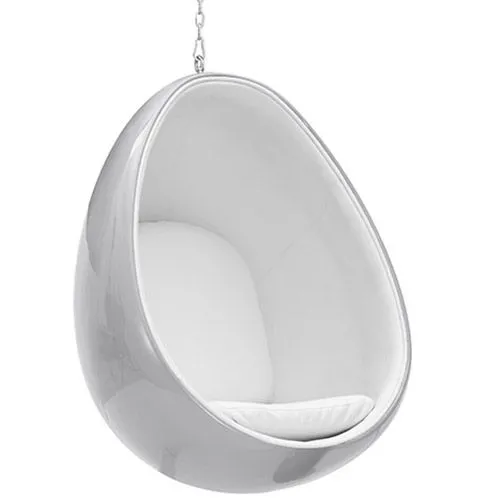 Sillón Colgante Diseño Huevo - Tapizado en Tela - Eny image 8