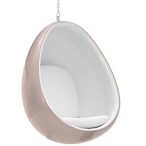 Sillón Colgante Diseño Huevo - Tapizado en Tela - Eny image 8