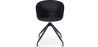Silla de Oficina con Reposabrazos Tapizada - Silla de Escritorio - Blanco y Negro - Jodie  image 7
