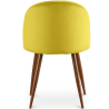 Silla de Comedor - Tapizada en Tercipelo - Diseño Escandinavo - Evelyne image 7