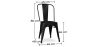 Pack Escritorio - Diseño Industrial 120cm - Hairpin + Silla de Comedor - Stylix image 7