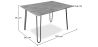 Pack Escritorio - Diseño Industrial 120cm - Hairpin + Silla de Comedor - Stylix image 7