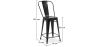 Taburete de Bar con Respaldo - Diseño Industrial - 60cm - New Edition - Stylix  image 7