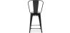 Taburete de Bar con Respaldo - Diseño Industrial - 60cm - New Edition - Stylix  image 7