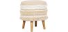 Taburete Puff Redondo - Estilo Boho Bali - Ivy  image 7