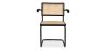 Silla de Comedor con Reposabrazos - Vintage - Madera y Ratán - Bastral image 7