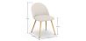 Pack Mesa de Comedor Diseño Industrial 150cm & 6 Sillas de Comedor Tapizadas en Bouclé - Evelyne image 7