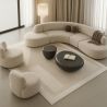 Alfombra Grande de Diseño Contemporáneo y Moderno - Beige (290x200 cm) - Terna image 7